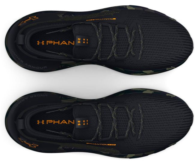 Under Armour HOVR Phantom 3 SE PRNT – Noir & Vert Militaire