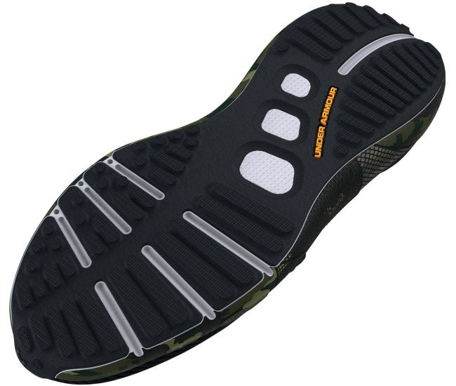 Under Armour HOVR Phantom 3 SE PRNT – Noir & Vert Militaire