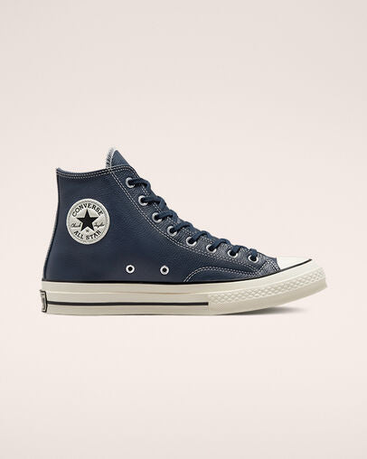 Converse Chuck 70 Color Leather – Bleu Marine & Noir